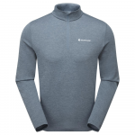 Montane Dart Zip Neck stone blue - s&auml;rk XL