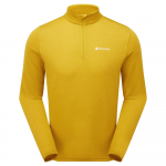 Montane Dart Zip Neck ginko gold - s&auml;rk M