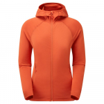 Montane W Protium Lite Hoodie saffron red - kapuutsiga pusa L