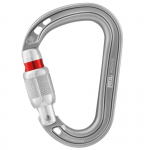 PETZL Rocha Screw-Lock silver - karabiin