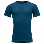 DEVOLD Lauparen Merino 190 Base Tee Man flood - T-s&auml;rk XL