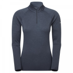 Montane Dart Zip Neck W eclipse blue - s&auml;rk M