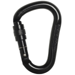 SINGING ROCK HMS Steel Screw Lock black - karabiin