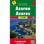 road map Azores 1:50.000