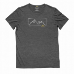 DEVOLD Active Outline Tee Man anthracite - T-s&auml;rk M