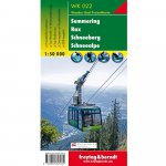 hiking map Semmering - Schneealpe 1:50.000
