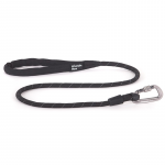 Mountain Paws Rope Dog Lead 120 cm black - jalutusrihm koerale