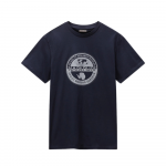 NAPAPIJRI S-Bollo SS 1 blu marine - T-s&auml;rk M