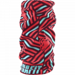 DYNAFIT Logo neck gaiter fluo coral
