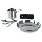 GSI OUTDOORS Glacier Stainless 1 Person Set