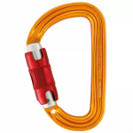 PETZL Sm'D Twist Lock yellow karabiin