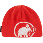 MAMMUT Tweak Beanie mammut red/white - m&uuml;ts