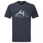 Montane Dual Mountain T-Shirt eclipse blue - T-s&auml;rk L