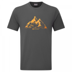 Montane Dual Mountain T-Shirt midnight grey - T-s&auml;rk M