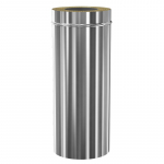 Soojustatud korsten d 200/280 L 500 roostevaba/roostevaba. Professionaalne ДМ.48.000.00-01