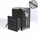 Roostevabast terasest saunaahi Etna 18 INOX Etna 1801 Inox