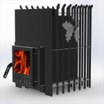 L&uuml;hikese kolde ja klaasiga saunaahi Etna 12 Etna1203-S