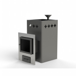 Saunaahi Hotrock 30 PRO Panorama aurugeneraatoriga HR.30.PRO.tvaika