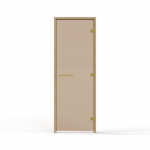 Saunauks 1800x700, 8mm pronksklaas rullikuga B83O-R