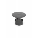 Vihma kapuuts d 130, must