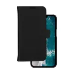 Dbramante1928 iPhone 14 Pro Max - Stockholm - 2-in-1 Wallet + Magnetic Cradle - Must, Originaalpakendis, avatud karp Black Originaalpakendis, avatud karp