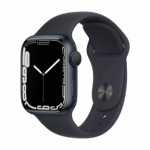 Apple Watch Series 7 45mm GPS + Cellular Aluminum Case Black Klass A (V&auml;ga hea)