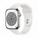 Apple Watch Series 8 45mm GPS+Cellular Stainless Steel Case Silver Klass B (Hea)