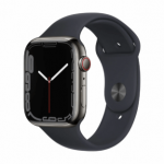 Apple Watch Series 7 41mm GPS + Cellular Stainless Steel Case Grey Klass B (Hea)