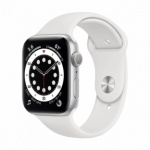Apple Watch Series 6 44mm GPS Aluminum case Silver Klass B (Hea)