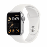Apple Watch SE (2022) 40mm GPS Aluminum Case Silver Klass A+ (Ideaalne)