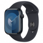 Apple Watch Series 9 45mm GPS+Cellular Aluminum Case Black Klass B (Hea)