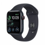 Apple Watch SE (2022) 40mm GPS Aluminum Case Black Klass B (Hea)