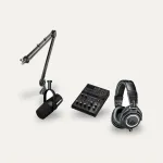 Yamaha AG06 MK2 + Shure MV7X + RODE PSA1 Streaming Set