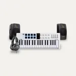 Arturia MiniLab 37 + ADAM Audio D3V + Audio-Technica ATH-M20x First Beats Desktop Set