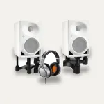 Neumann KH 80 DSP Pair + IsoAcoustics ISO-130 + Neumann NDH 20 Monitoring Set