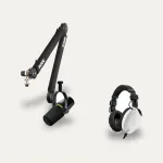 Shure MV7+ + RODE PSA1+ + RODE NTH-100 Creator Desk Set