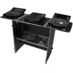 UDG Ultimate Fold Out DJ Table Silver MK2 Plus (Wheels) (U92049SL2)