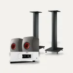 Hegel H200 + KEF LS50 Meta + KEF S2 Stands Hi-Fi System