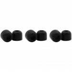 Shure EACYF1-6S Black Foam Sleeves (Small, 3 Pair)