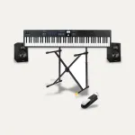 Arturia KeyLab Essential 88 MK3 + Hercules KS210B + Nektar NP-2 + ADAM T5V Keyboard Studio Set