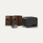 WiiM Amp Pro + WiiM Sub Pro + KEF Q1 Meta Streaming 2.1 Set