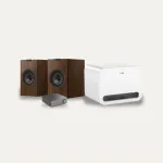 WiiM Amp Pro + WiiM Sub Pro + KEF Q1 Meta Streaming 2.1 Set