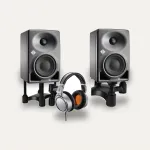 Neumann KH 80 DSP Pair + IsoAcoustics ISO-130 + Neumann NDH 20 Monitoring Set