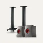 KEF LS50 Wireless II + KEF S2 Stands Wireless Speaker Set