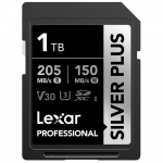 Lexar SDXC Silver Plus 1066X UHS-I U3, R205/W150 (V30) Memory Card