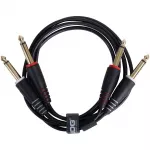 UDG Ultimate Dual 6,3 mm TS - Dual 6,3 mm TS helikaabel