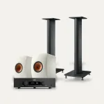 Hegel H200 + KEF LS50 Meta + KEF S2 Stands Hi-Fi System