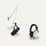 Shure MV7+ + RODE PSA1+ + RODE NTH-100 Creator Desk Set