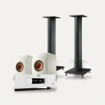Hegel H200 + KEF LS50 Meta + KEF S2 Stands Hi-Fi System