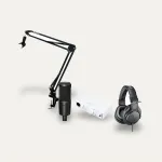 Arturia MiniFuse 1 + Audio-Technica AT2020 + ATH-M20x Home Studio Set